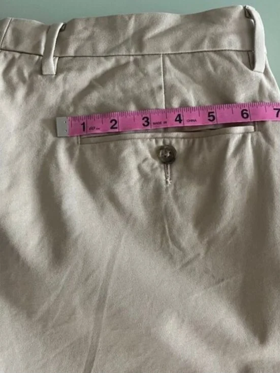 J.Crew Women Pants Bowery Slim-Fit Chino Dress Pants in British Khaki 100% Cotto - Picture 4 of 15